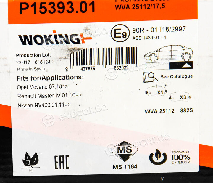 Woking P15393.01