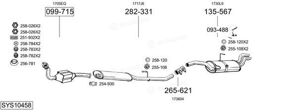 Bosal SYS10458