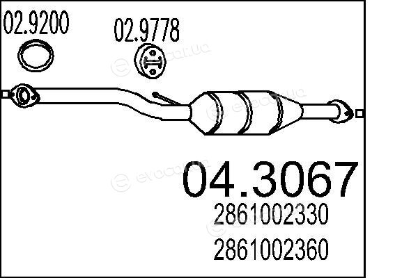 MTS 04.3067