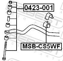 Febest MSB-CS5WF