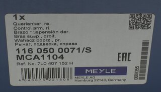 Meyle 116 050 0071/S