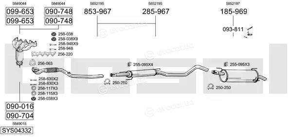 Bosal SYS04332