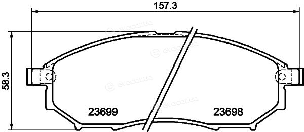 Hella Pagid 8DB 355 013-141