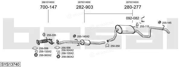 Bosal SYS13740