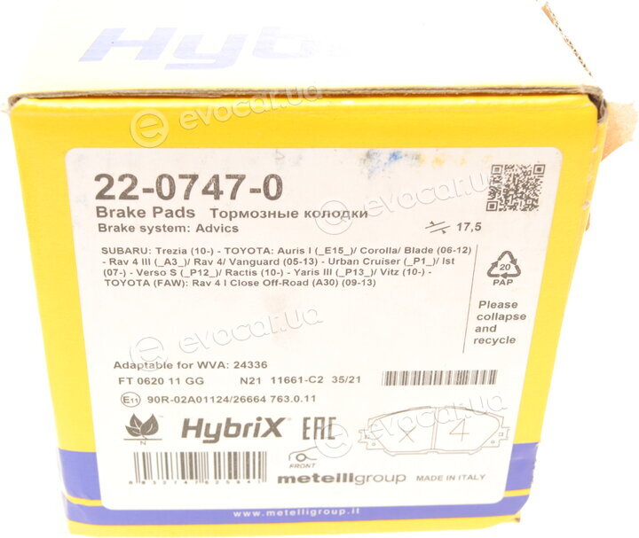 Metelli 22-0747-0