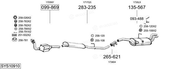 Bosal SYS10910