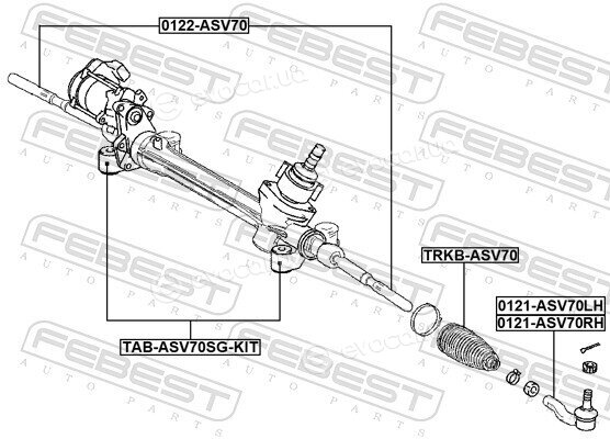 Febest 0122-ASV70