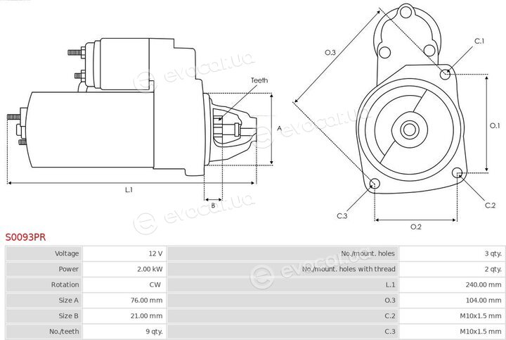 AS S0093PR