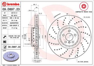 Brembo 09.D897.23