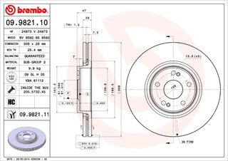 Brembo 09.9821.11