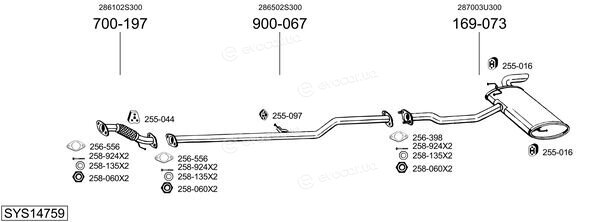 Bosal SYS14759