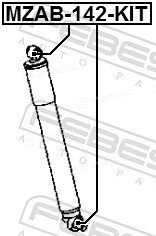 Febest MZAB-142-KIT