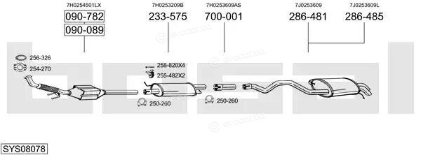 Bosal SYS08078