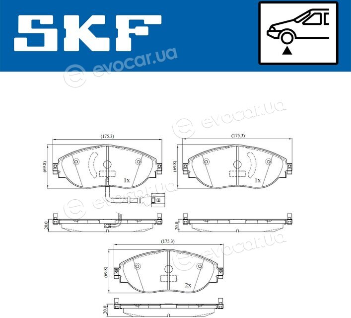 SKF VKBP 80176 E