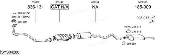 Bosal SYS04280