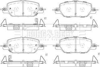 Borg & Beck BBP2834