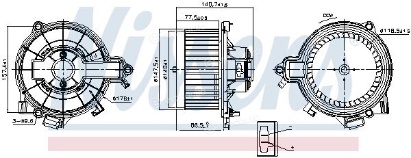 Nissens 87616