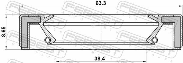 Febest 95GAS-40630909C