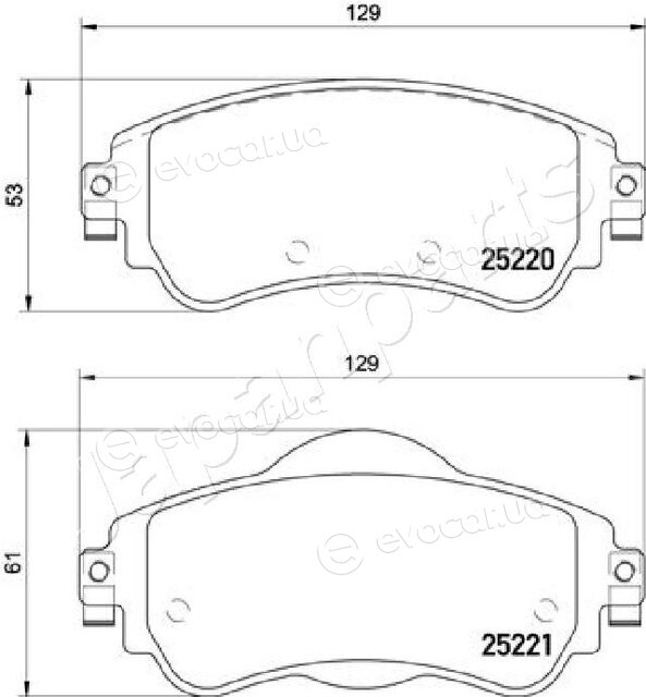 Japanparts PA-0614AF