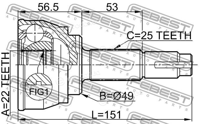 Febest 0210-068