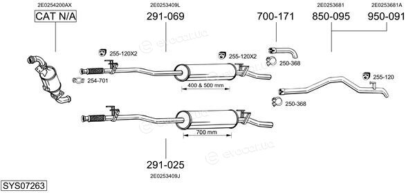 Bosal SYS07263