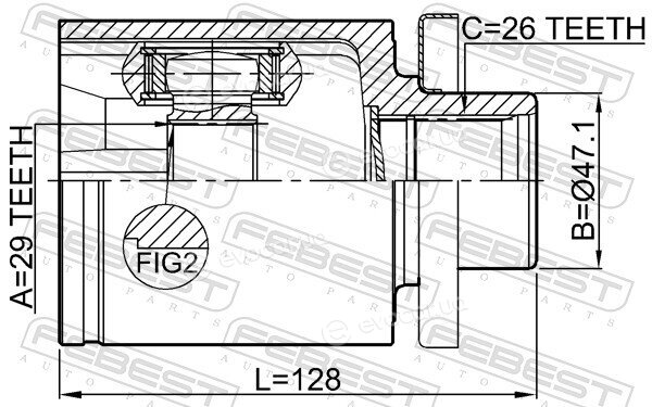 Febest 2311-T5ATLH
