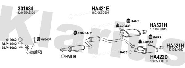 Klarius 420500U