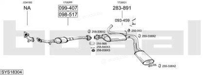 Bosal SYS18304