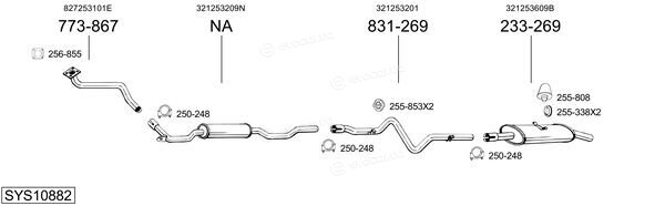 Bosal SYS10882