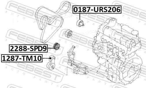 Febest 2288-SPD9