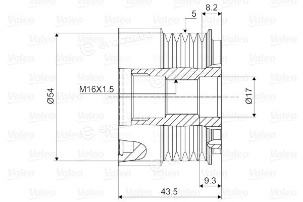 Valeo 588007