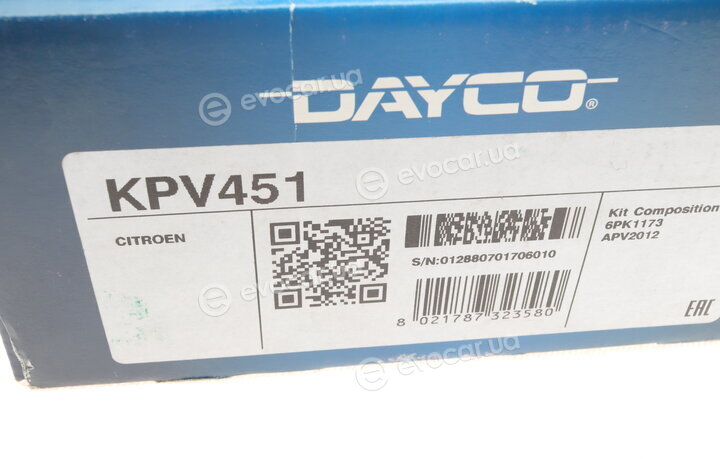 Dayco KPV451