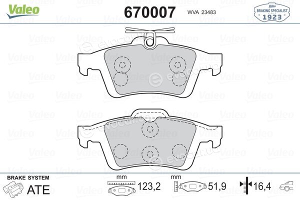 Valeo 670007