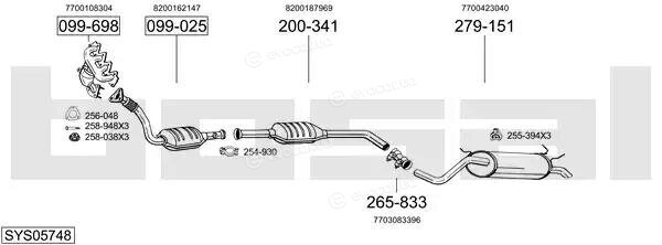 Bosal SYS05748