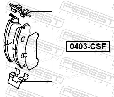 Febest 0403-CSF