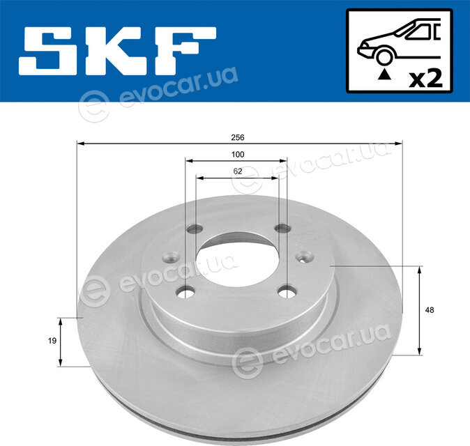 SKF VKBD 80390 V2