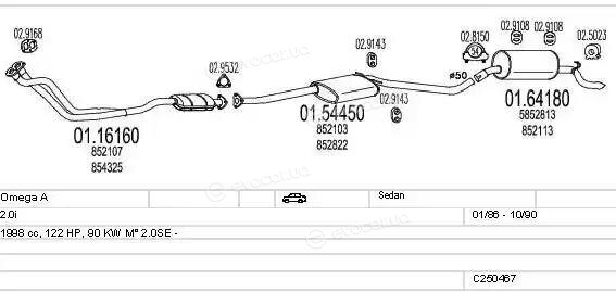 MTS C250467005657