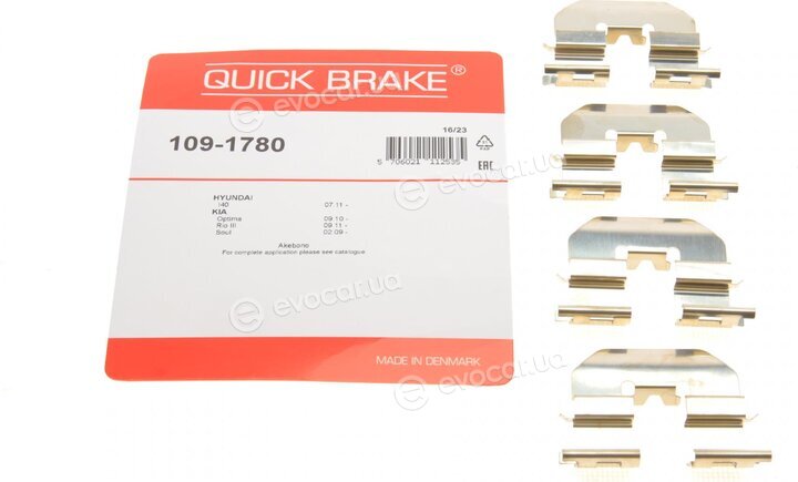 Kawe / Quick Brake 109-1780