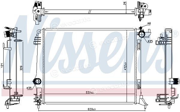 Nissens 606474