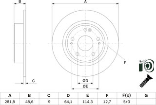 Bosch 0 986 479 F76