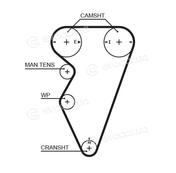 Gates K025416XS