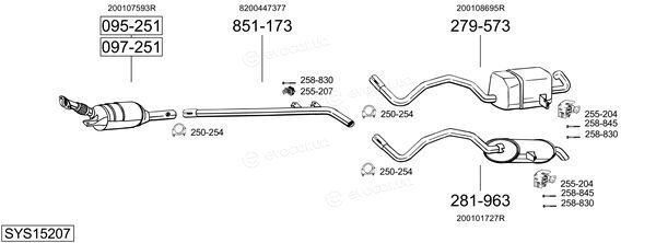 Bosal SYS15207