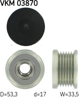 SKF VKM 03870