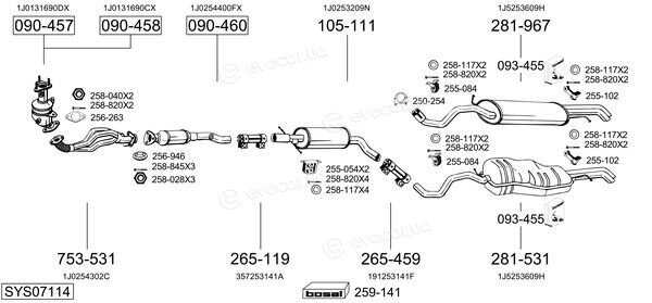 Bosal SYS07114