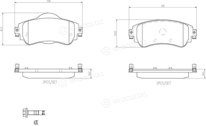 Brembo P 61 105