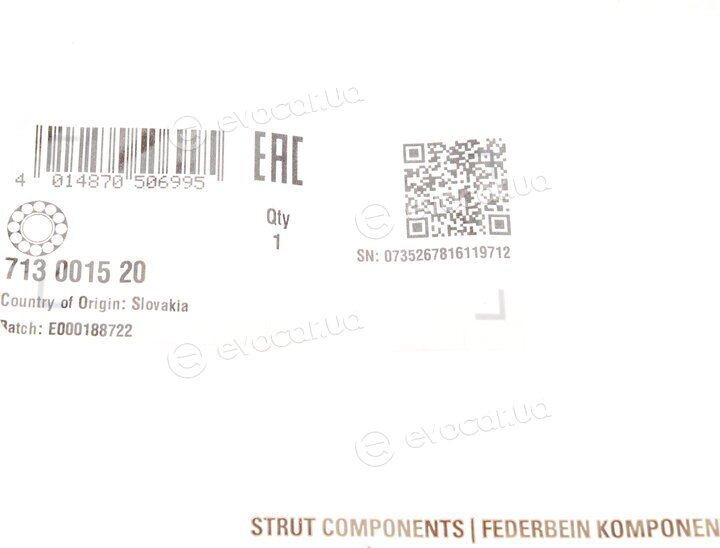 FAG 713 0015 20