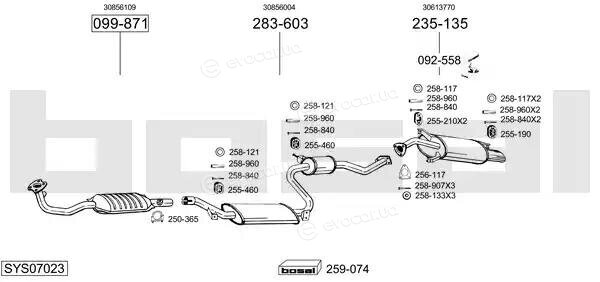 Bosal SYS07023