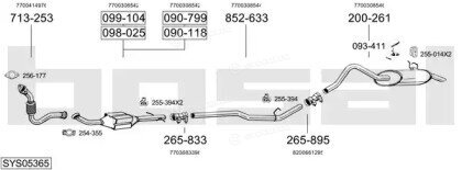 Bosal SYS05365