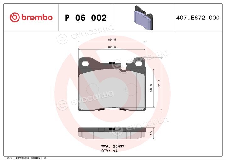 Brembo P 06 002