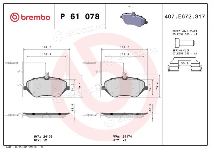 Brembo P 61 078